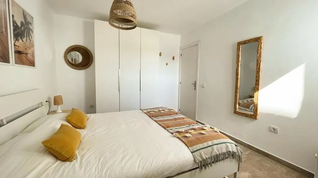 Apartment Paraiso III - Pool & Sea View - Good Wifi- Residence Loma Verde 卡门港 西班牙